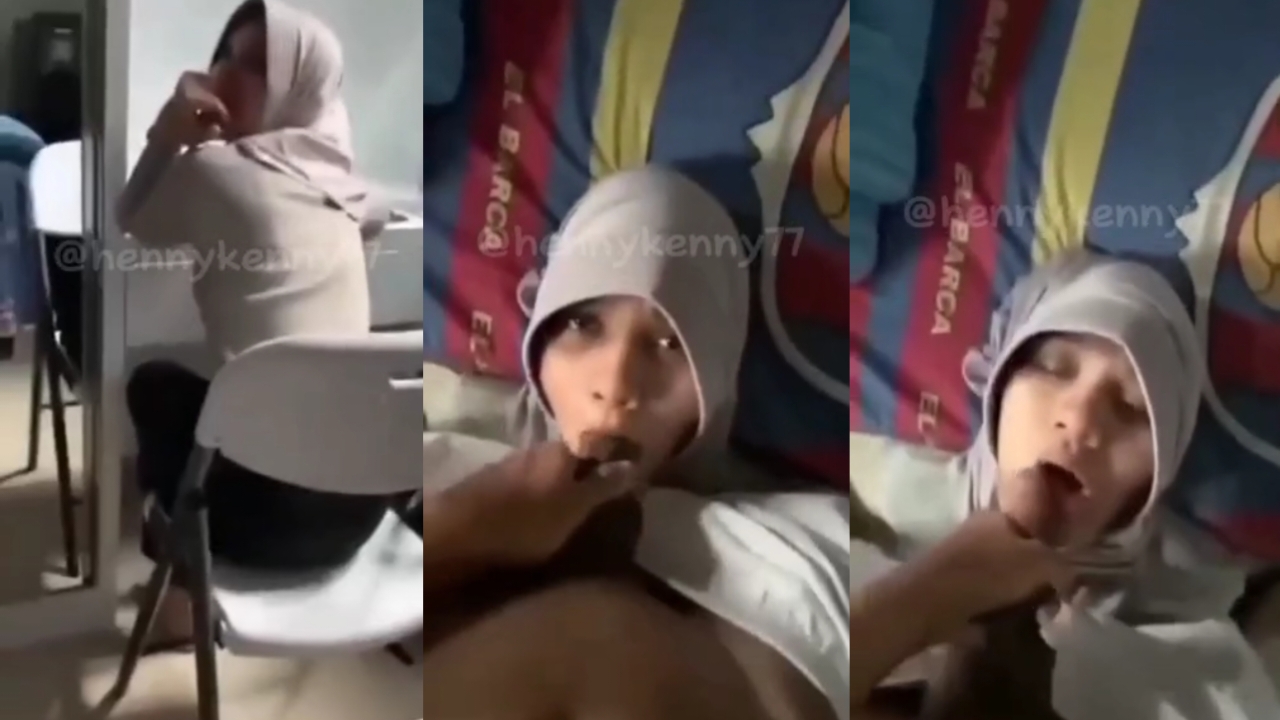 Bokep SMA hijab di paksa sepong batang pacar