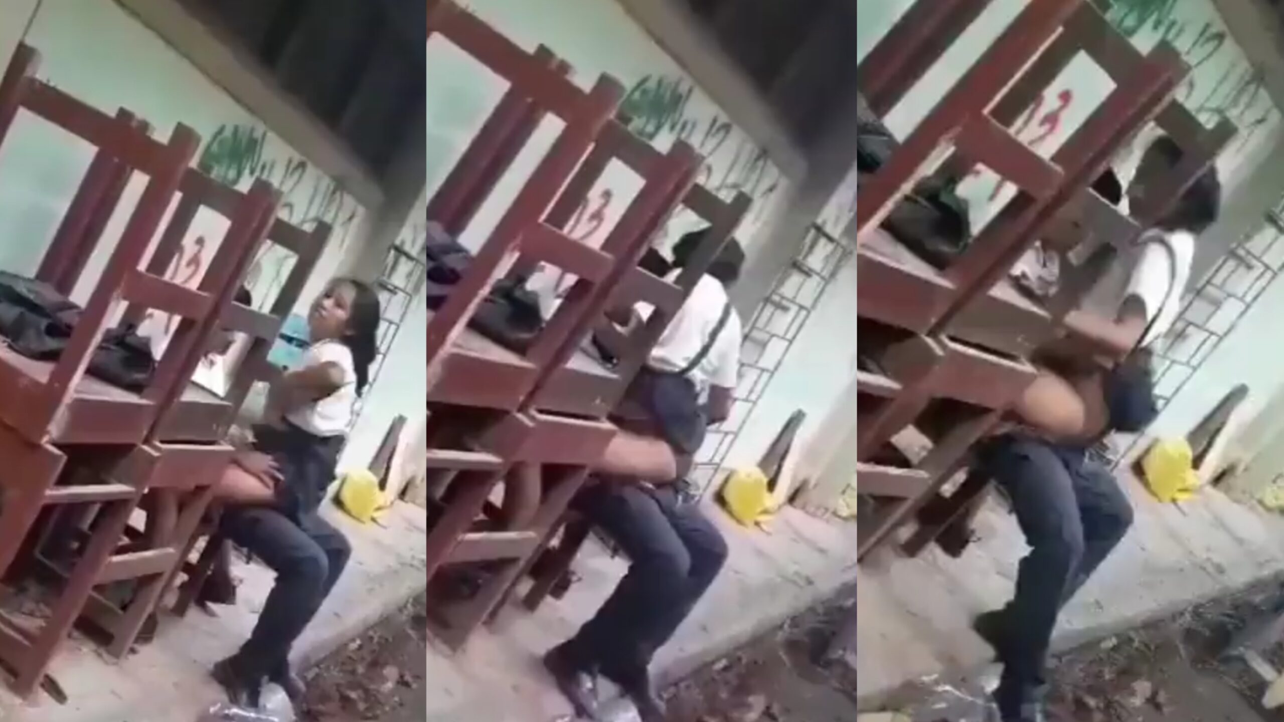 Bokep SMP Viral Nekat Ngewe di Belakang kelas