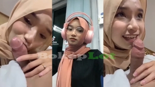 Bokep indo baby putri tiktoker hijab viral nyepong